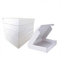 Boîte en carton ondulé blanc premium double face à trois couches, extra-robuste, rectangulaire, pour l'expédition aérienne
