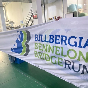 Tùy chỉnh in di động ngoài trời Polyester lưới biểu ngữ thể thao sự kiện kỹ thuật số in ấn kỹ thuật cho triển lãm thương mại Quà Tặng hàng rào - Product Image 2