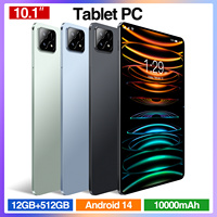 Tablet Empresarial Pad 6S de 11 Pulgadas, 12GB+512GB, 32MP, 8000mAh, 5G, Doble SIM+TF, Lápiz Óptico, Teclado, Mouse, Funda, OTG, Oficina, Profesional