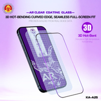 Protection d'écran en verre trempé Huaguo Mountain Monkey King Grade AAA AR Super Clear pour 18/17 Pro Max - Résistant aux chocs