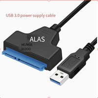 Kabel Data SATA III 3.0 Produsen Baiji, Kabel USB 3.0 ke SATA Easy Drive, Perangkat Keras 2,5 inci JM578