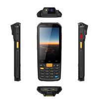PDA 4 pouces Android 11.0 avec NFC RFID 2D Barcode Scanner 4G WIFI 16GB ROM Portable Robuste pour la gestion des stocks en stock