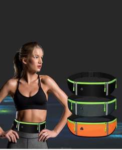 Sac banane de sport unisexe pour la course, étui pour téléphone portable, sac de fitness et de gym, étanche et léger - Product Image 1