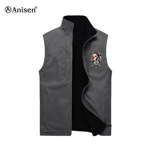 Quantité minimale de commande bas personnalisé hommes Softshell <span class=keywords><strong>gilet</strong></span> imperméable <span class=keywords><strong>gilet</strong></span>, refroidissement extérieur <span class=keywords><strong>polaire</strong></span> doublure travail utilitaire <span class=keywords><strong>gilet</strong></span> pour hommes - Product Image 2
