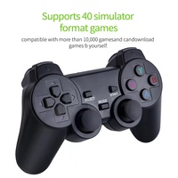 Console de jeu M8 4K Game Stick 64 Go avec manettes sans fil 2.4G, compatible PS2, console de jeu d'arcade rétro pour TV, 20000 jeux intégrés, multilingue