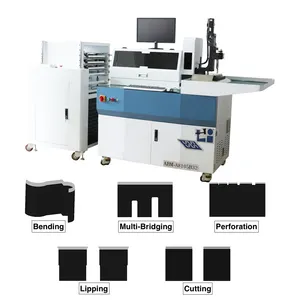 ABM-A8105 Die Board Blade Baja, Mesin Bender Otomatis untuk Pembengkokan 2 Pt 3pt Bilah