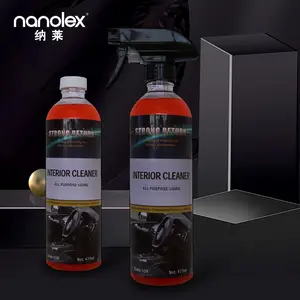 Nanolex 109 pH Neutral Low Foam Car Interior Spray Cleaner Hogar Cuero Sofá Alfombra Eliminador de manchas Champú de lavado