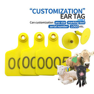 HED-ET113  Étiquettes d'oreille personnalisées pour <span class=keywords><strong>animaux</strong></span>, étiquettes d'oreille pour porcs, étiquettes d'oreille numérotées pour bétail avec impression personnalisée gratuite - Product Image 6