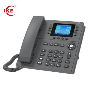 <span class=keywords><strong>Téléphone</strong></span> <span class=keywords><strong>IP</strong></span> VOIP de luxe avec identification de l'appelant, écran de 2,8 pouces, messagerie vocale, WiFi, alimentation PoE, sans fil, pour la communication en entreprise et au bureau - Product Image 3