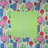 Tropical Jungle Cheetah & Monkey Mahjong Mat - Penutup Meja Anti-Selip Peredam Kebisingan