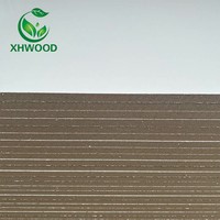 Panneau de fibres de densité moyenne mélaminé de grande taille 6*8/6*12 pieds, panneau mélaminé pour meubles, MDF mélaminé