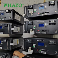 Module de batterie solaire à cycle profond Whayo LiFePO4 48V/51.2V 5kWh-15kWh monté sur rack avec communication CAN