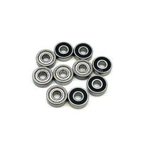 Miniatur ABEC-3 ABEC 5 presisi tinggi 1x3x1mm bantalan alur dalam 681 681zz untuk jam tangan baris tunggal buka 1mm 681zz