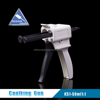 2K Dispensador Herramienta de mano Pistola dispensadora para cartuchos de 50ml 1:1/2:1