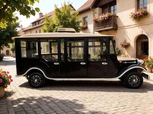 Vente en gros de voitures classiques vintage 5-11 places, nouveau modèle, forte capacité de montée, longue autonomie, forte capacité de charge, faible consommation d'énergie, vente directe d'usine, promotion exceptionnelle - Product Image 1