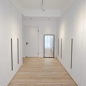 Vente flash : Armoire walk-in élégante de style européen, entièrement assemblée, îlot de rangement gris pour <span class=keywords><strong>dressing</strong></span> de <span class=keywords><strong>filles</strong></span> - Product Image 1