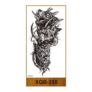 สติกเกอร์สักลายชั่วคราวลายสัตว์สุดเซ็กซี่ ลายสิงโต เสือ ดีไซน์สุดเท่ห์ สำหรับผู้ชาย - Product Image 3