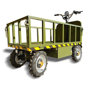 Chariot à plateforme électrique à entraînement électrique Capacité de 1000 kg Chantier de construction Tout-terrain - Product Image 5