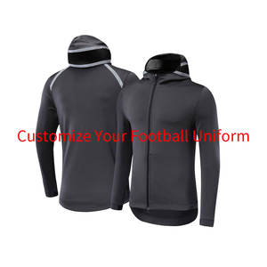 Produttore all'ingrosso set da corsa personalizzati giacche da uomo a maniche lunghe abbigliamento sportivo per <span class=keywords><strong>allenamenti</strong></span> in palestra divise da squadra <span class=keywords><strong>di</strong></span> <span class=keywords><strong>calcio</strong></span> da uomo - Product Image 3