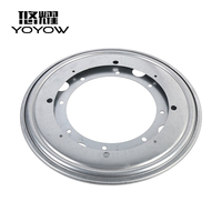 9 Zoll rundes lazy Susan-Kugellager schwenkbare Platte Eisen Plattenspieler-Oberzug zeitgenössischer industrieller Esstisch Annahme 7-15 Tage