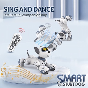 RC Control remoto Robot perro juguetes truco perro Animal Mini mascota robótica para niños adultos con función táctil bailando caminar - Product Image 2