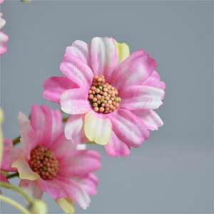 Seda simulada de alta calidad Gerbera Shasta Uv Daisy Artificial Mini Manzanilla eucalipto flor <span class=keywords><strong>Cosmo</strong></span> ramo - Product Image 3