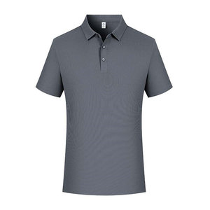 Customized Summer Short Sleeve <b>Polo</b> Shirt <b>White</b> Solid Color Polyester Workwear Daily Use - Product Image 2