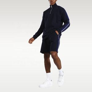 summer fashion design men's 100% polyester short set normal gsm comfortable summer clothing suit - Product Image 5