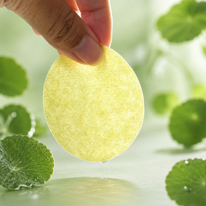 OEM Y482 Disques de coton motif perle Centella Asiatica 45g, sans peluches, jetables, pour démaquillage, substrat cosmétique - Product Image 3
