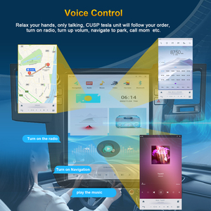 Radio con Pantalla Táctil para Vehículo de 12.1 Pulgadas, Unidad Principal Android, Estéreo para Auto, para <span class=keywords><strong>Toyota</strong></span> Fortuner/Revo 2004-2015, CarPlay Inalámbrico, Android Auto - Product Image 3