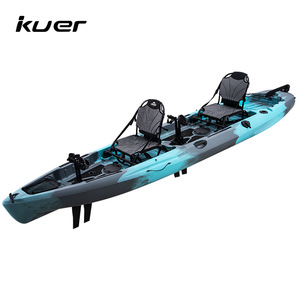 <span class=keywords><strong>Kayak</strong></span> de <span class=keywords><strong>Pesca</strong></span> KUER Estilo Cross-Border de 14 Pies, Plástico LLDPE Moldeado Rotacionalmente, para Dos <span class=keywords><strong>Personas</strong></span>, Capacidad de 300 kg - Product Image 2