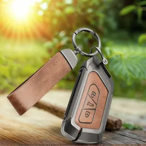 Funda de llave de coche de aleación de zinc para VW Volkswagen ID.3 ID.4 Golf 8 <span class=keywords><strong>2022</strong></span> 2023 MK8 <span class=keywords><strong>Cupra</strong></span> Skoda Octavia SEAT Leon MK4 Formento - Product Image 1