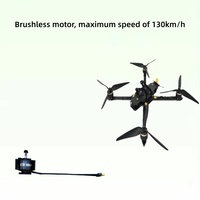Drone de course FPV HUDDO à charge utile lourde 1-10 kg, LED, VTX 15 pouces 10 W longue portée anti-interférence, VRX 3,3 G-6 GHz, transmission 10 km