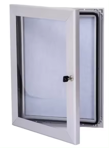 Không thấm nước bảng thông báo 45mm Nhôm <span class=keywords><strong>Poster</strong></span> khóa trường hợp hiển thị công cộng Trường hợp với Key - Product Image 2