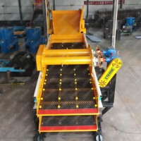 Großkapazitäts-Vibrationssiebanlage für Goldbergbau und Sandsiebwerk