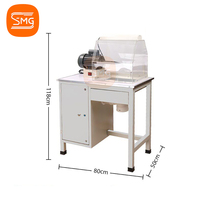Machine de polissage à roue pour bijoux, système de filtration sous vide en acier inoxydable, recyclage écologique de la poudre d'or et d'argent