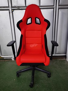 Chaise de jeu ergonomique <span class=keywords><strong>RECARO</strong></span> rouge, chaise de bureau à dossier haut avec accoudoirs réglables <span class=keywords><strong>360</strong></span>° °   Chaise pivotante pour le bureau à domicile - Product Image 5