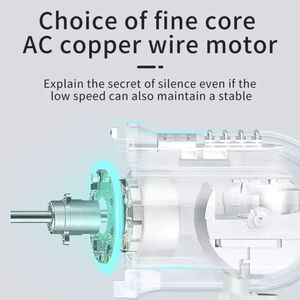 12-inch AC/DC có thể sạc lại bảng fan hâm mộ 2-tốc độ gió sạc cơ khí dẫn đèn khẩn cấp làm mát không khí khách sạn - Product Image 6