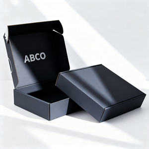 Boîtes en carton ondulé recyclables écologiques haut de gamme emballage en gros personnalisé pour vêtements chaussures collations crème pour les yeux - Product Image 4
