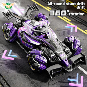 Coches de Carreras a Control Remoto de 2.4Ghz F1, Coches de Acrobacias Eléctricos con Rotación de 360 Grados y 12 Canales, Regalos para Niños - Product Image 4