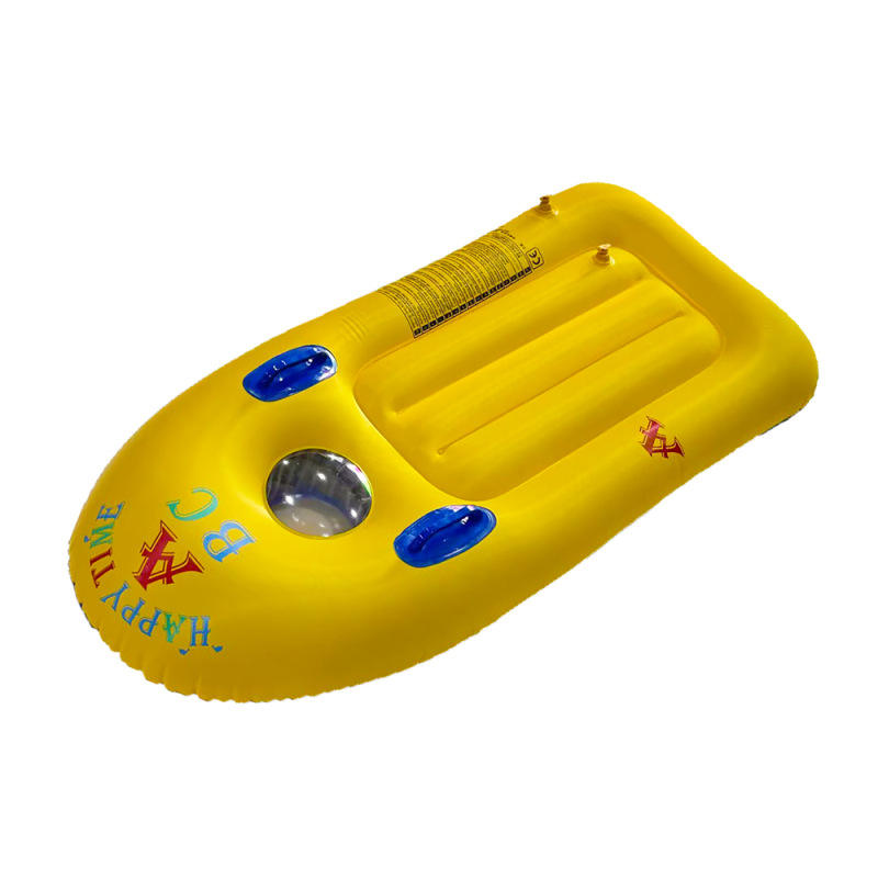 Yellow ABC Surfboard