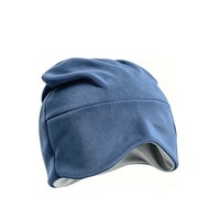 En gros, Bonnet de sommeil lesté en soie 27x23cm, Masque oculaire occultant total, Bandeau coupe-vent pour la sieste au bureau, les voyages et la détente en avion