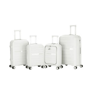 Chang Cheng Nouveau Style PP Valise Ensemble <span class=keywords><strong>Chariot</strong></span> de cabine avec roues pivotantes Voyage facile Ouverture à glissière Bagages - Product Image 5