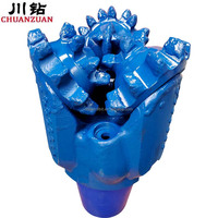 Foret à trois cônes forgé en carbure d'acier Chuanzuan 7 7/8" IADC 127 authentique pour puits d'eau