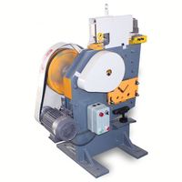 Cisaille électrique multifonction Novison (Machine à découper les profilés) pour profilés en angle et en U, force élevée de 360 kN, 380 V, 2,2 kW, garantie 1 an