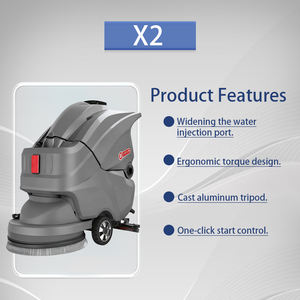 <span class=keywords><strong>Machine</strong></span> de nettoyage de sols CleanHorse X2 <span class=keywords><strong>à</strong></span> commande manuelle, une recharge par jour pour les sols en asphalte industriels et commerciaux - Product Image 5