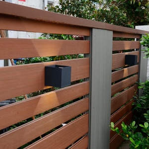 Il <span class=keywords><strong>Set</strong></span> di recinzioni per Privacy WPC include assi di posta e Kit completo di Gate per una facile installazione del cortile e della sicurezza - Product Image 2