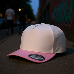 5LASER 5 Panel Snapback Cap <b>Waterproof</b> Mesh Unisex Adjustable Hip Hop Casual Hat Adult <b>One</b> Size Fits <b>All</b> - Product Image 2