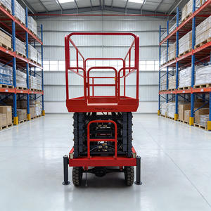 منصة رفع كهربائية متحركة من سبائك الألومنيوم، سرعة رفع 150/120 ثانية، سعة لشخصين، ارتفاع 4 أمتار - Product Image 4