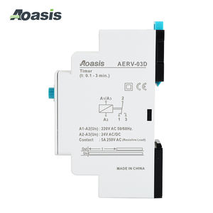 23mm (0.1-3min) Din Rail AERV-03D ERV-03D AC/DC Retard SUR Multifonction Compteur D'énergie <span class=keywords><strong>Multitimer</strong></span> Relais Temps Relais - Product Image 5